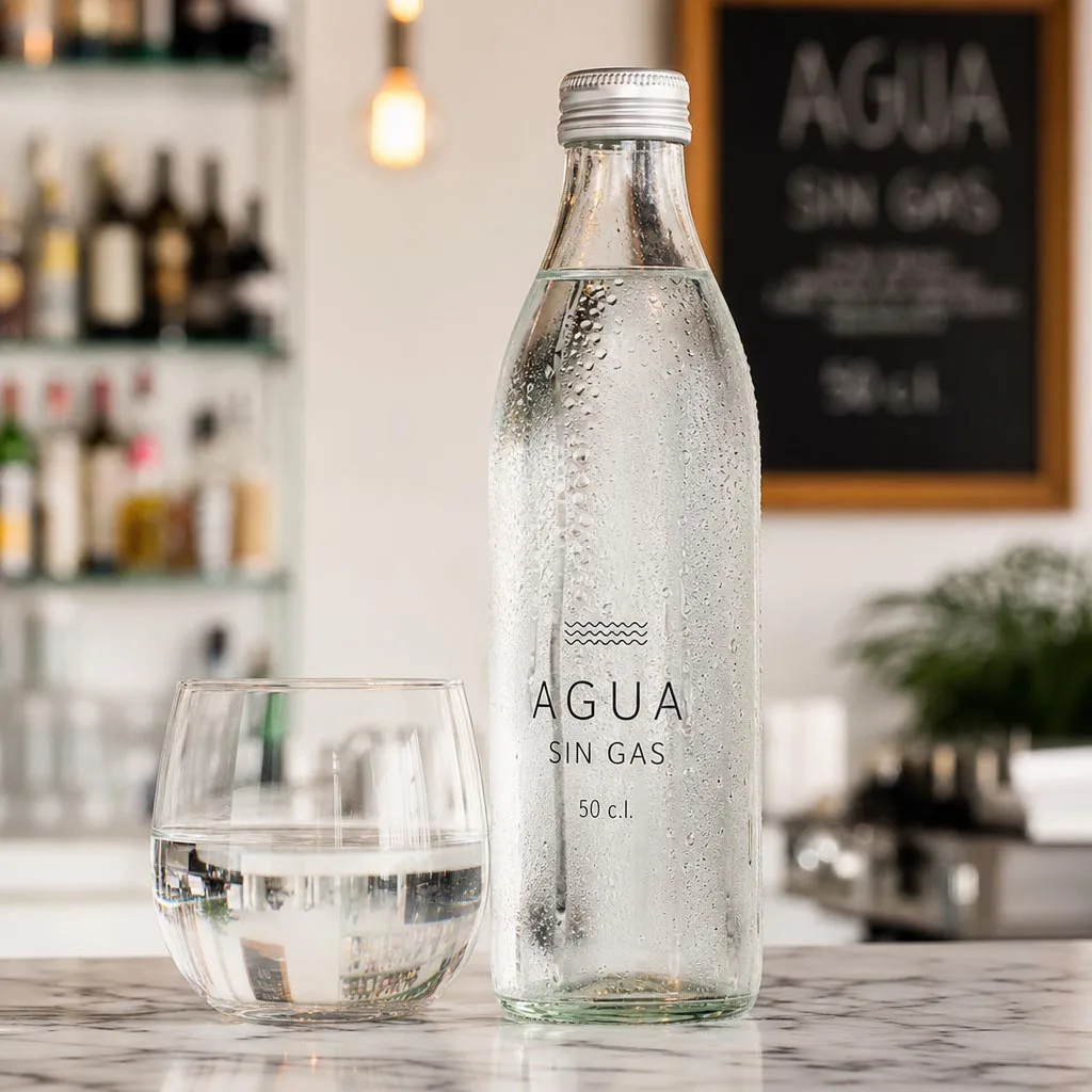 Agua sin gas (50 c.l.)