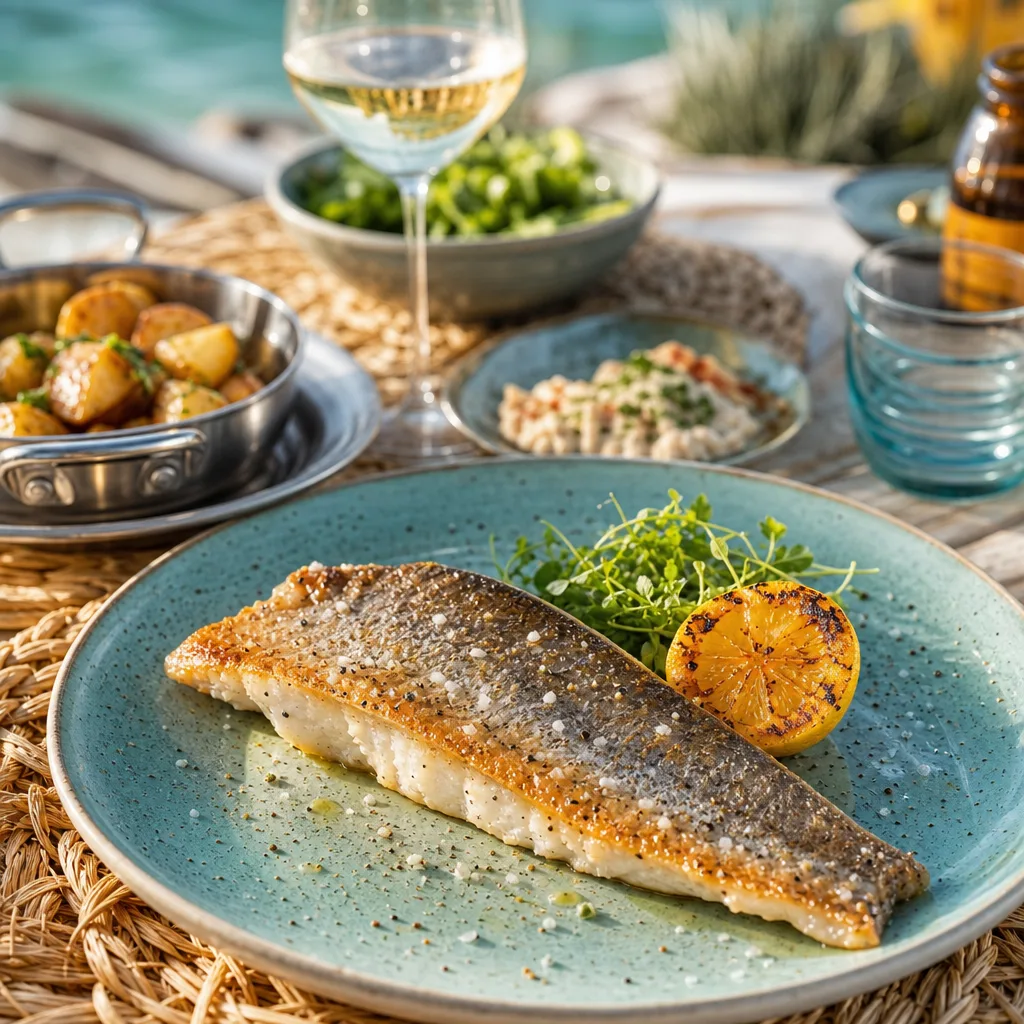 Gegrillte Corvina