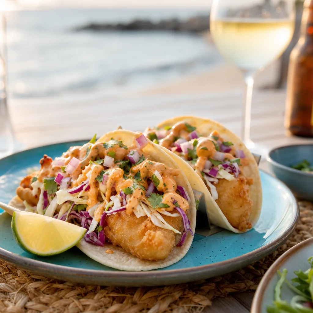 Heilbutt-Tacos