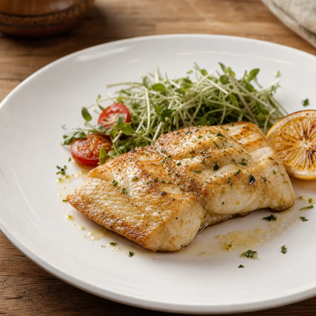Gegrilltes Doradefilet