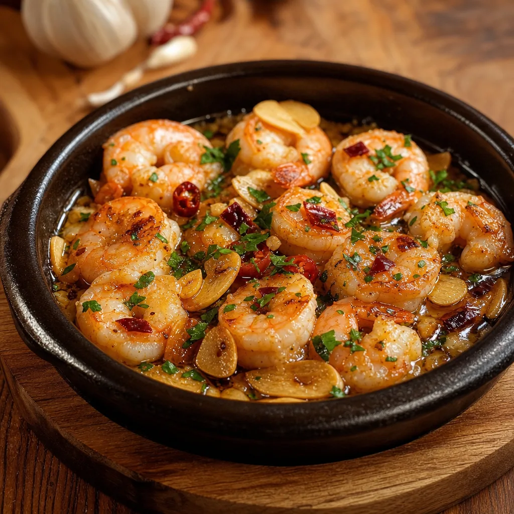 Garlic shrimp