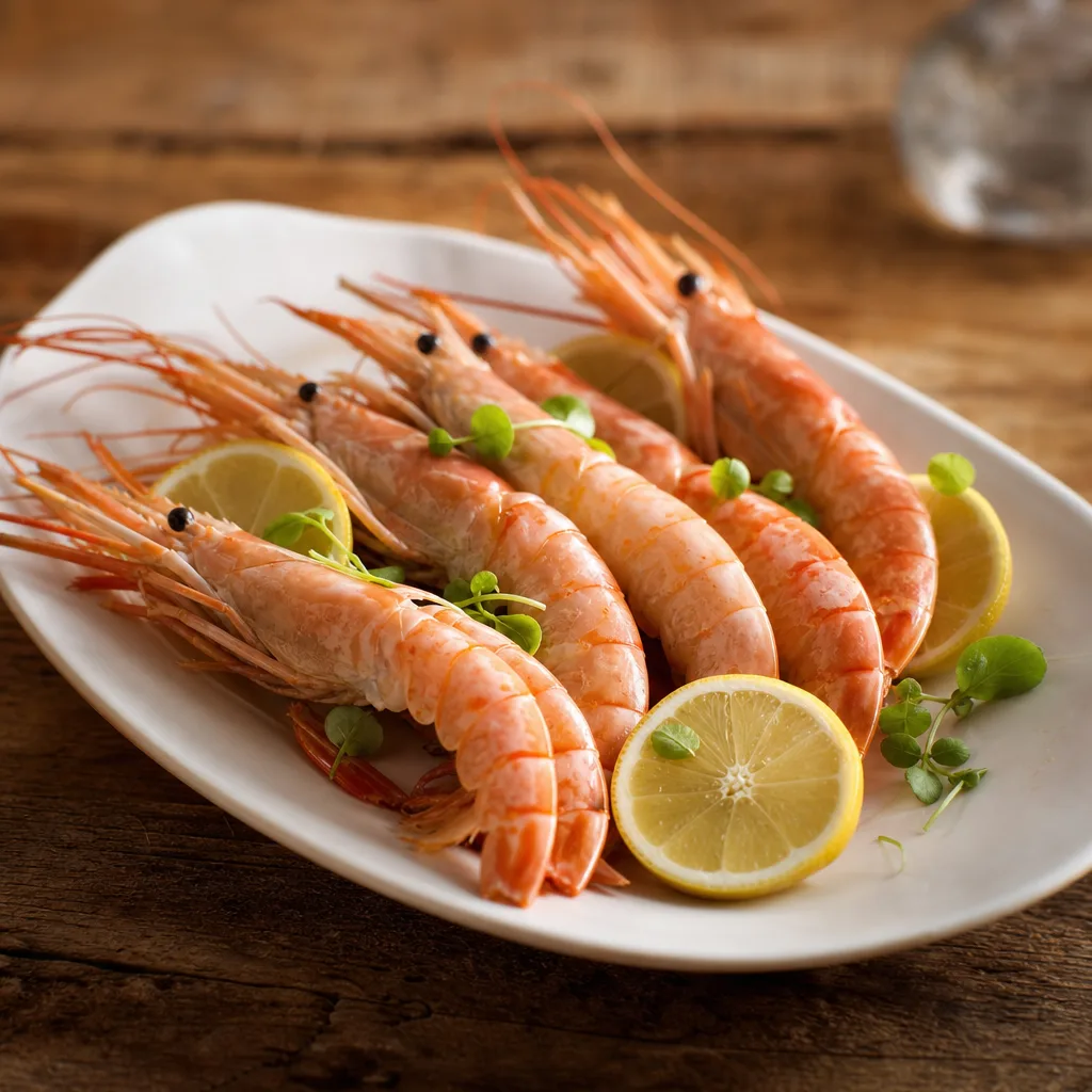 Boiled Prawns