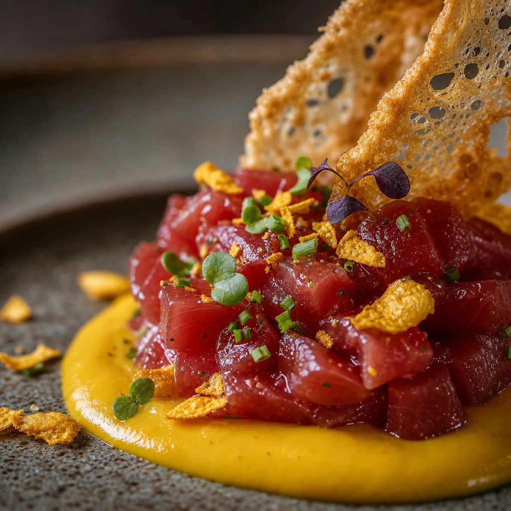 Tartar de atun rojo