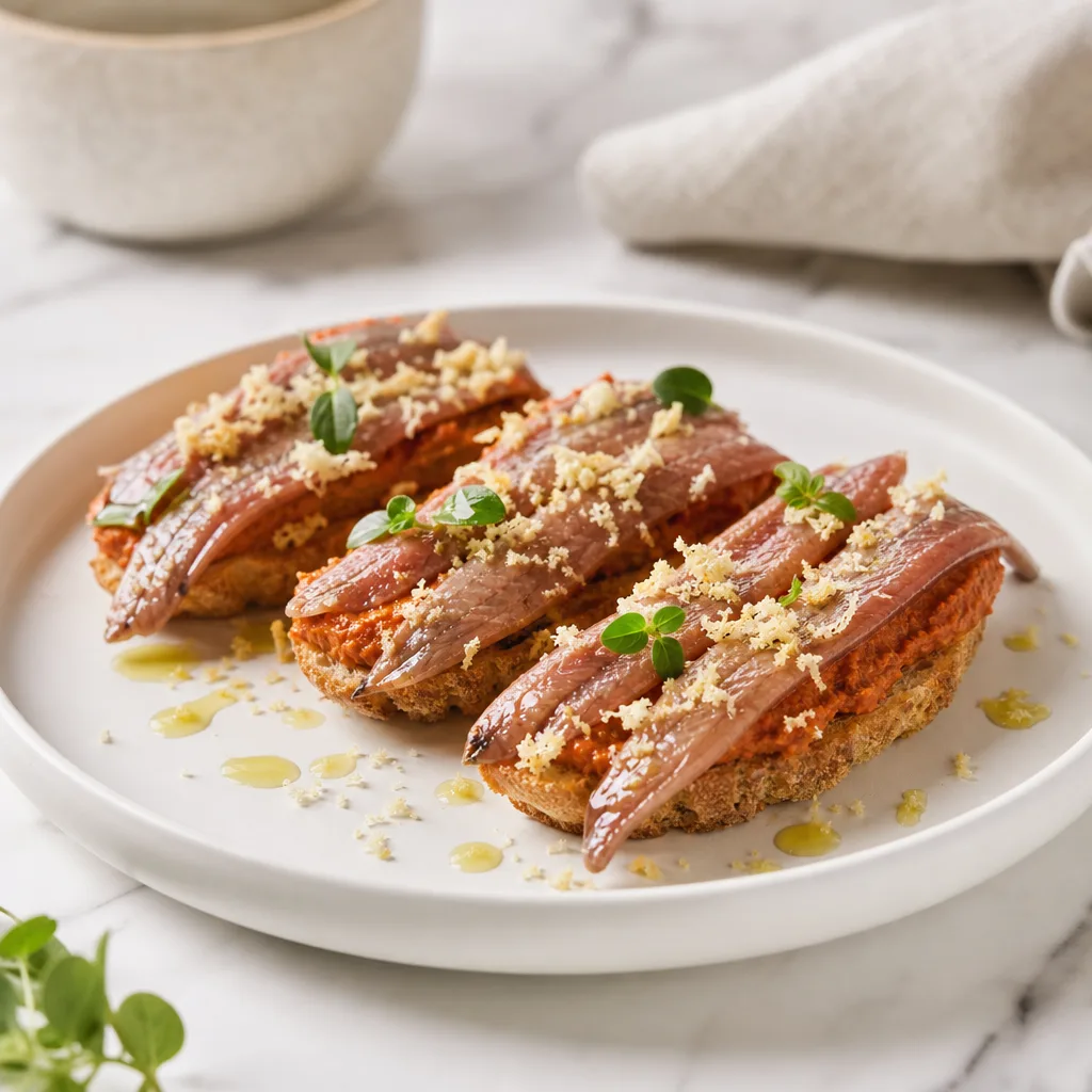 Tostas de Anchoa “000”