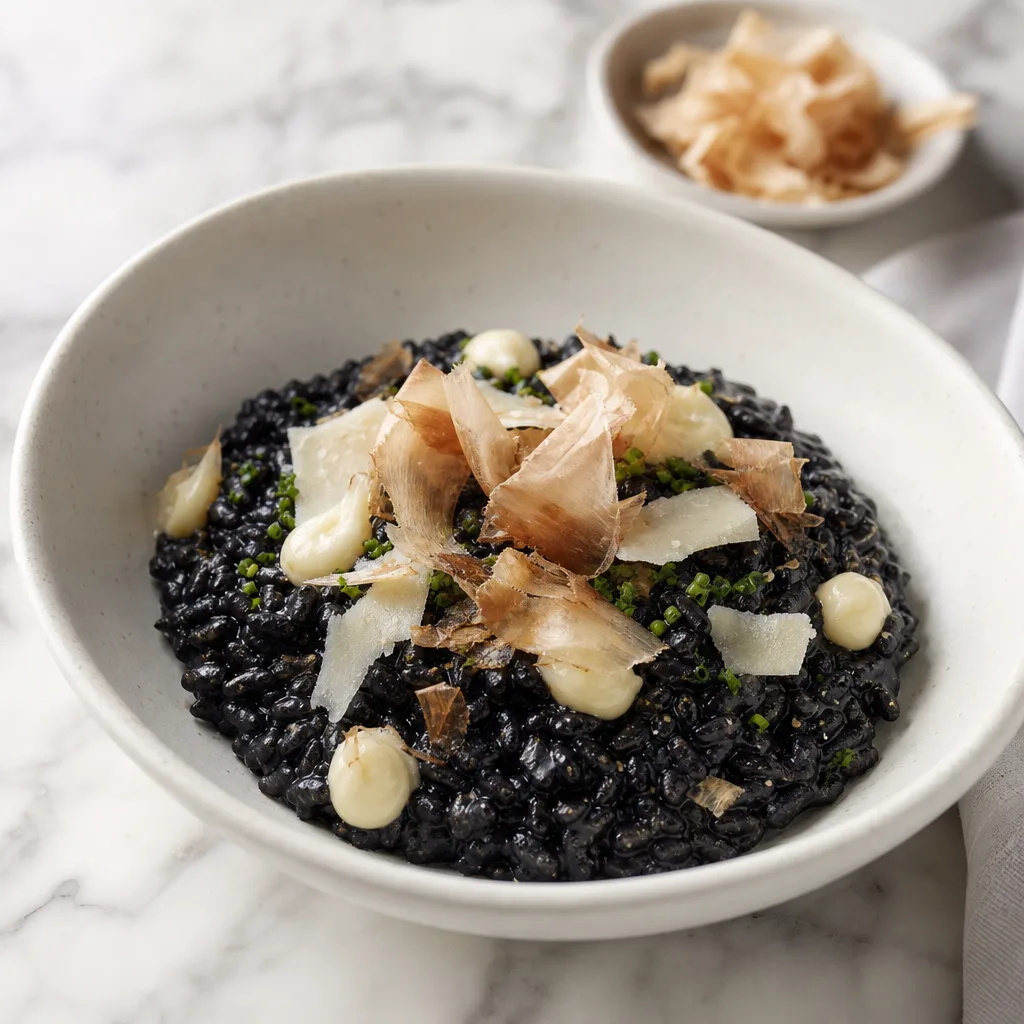 Black Rice Risotto