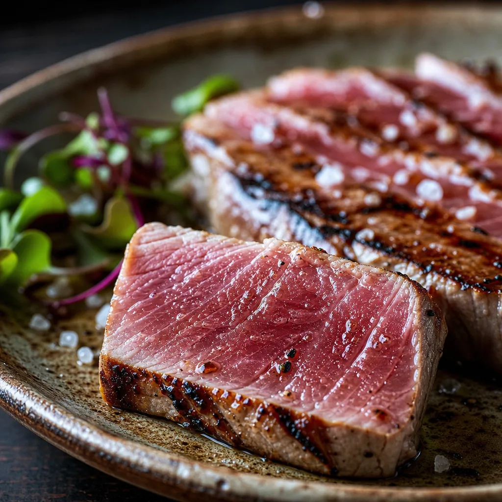 Chuletón de atún rojo