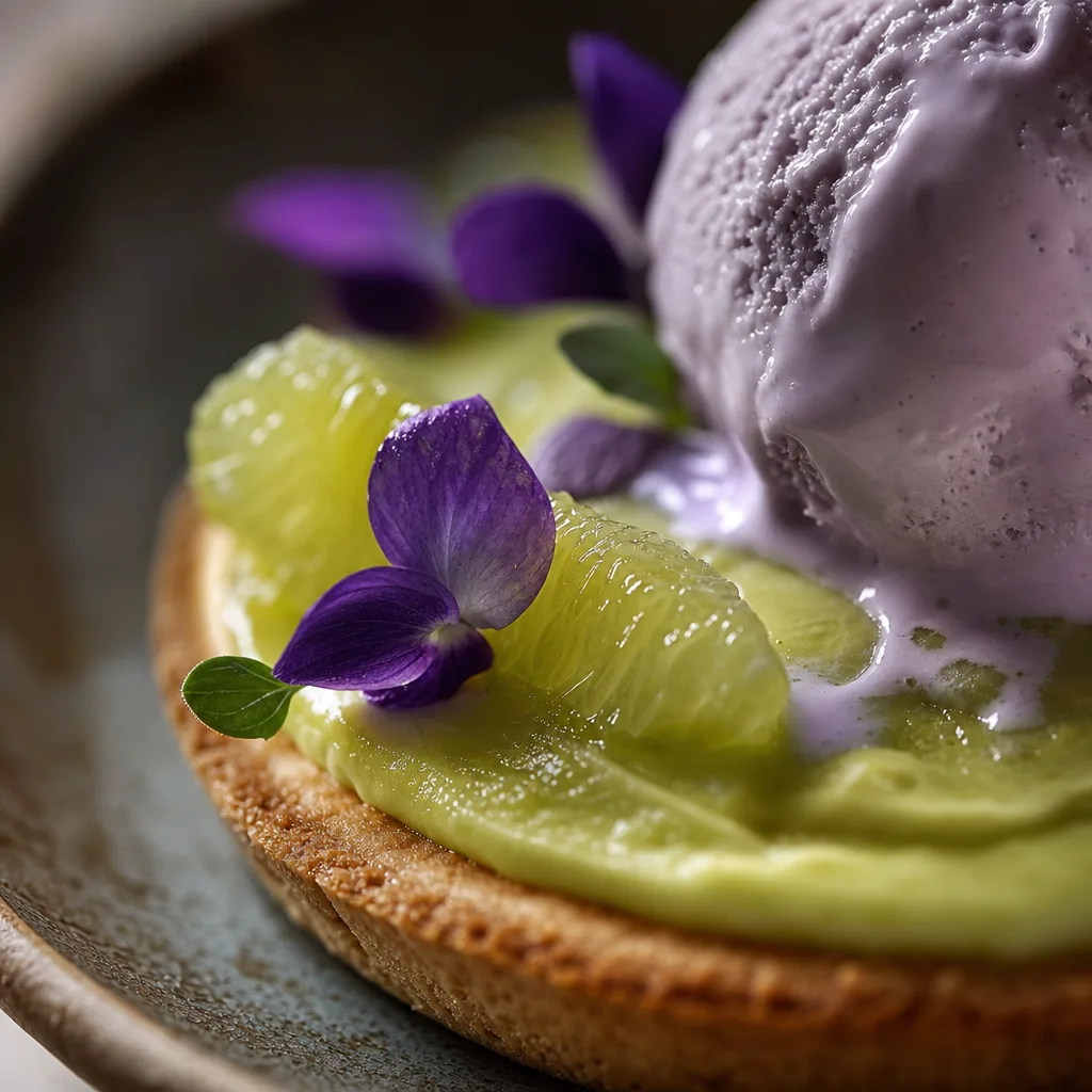 Avocado and Lime Tart