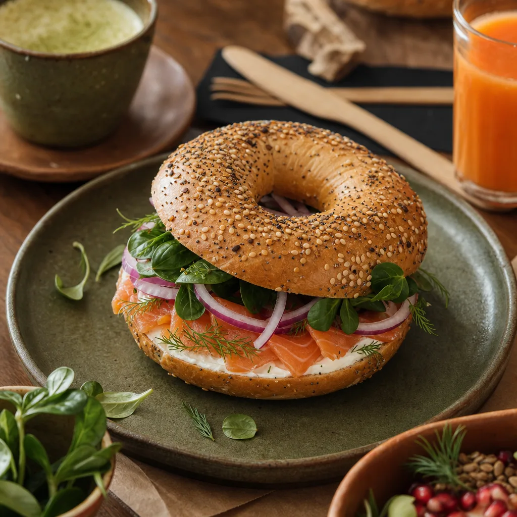 Salmon Bagel