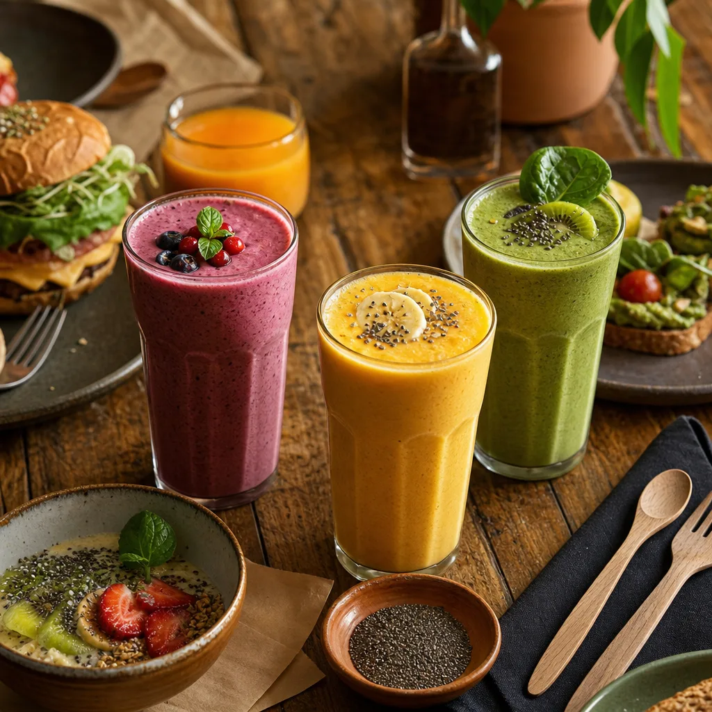 Smoothies de frutas