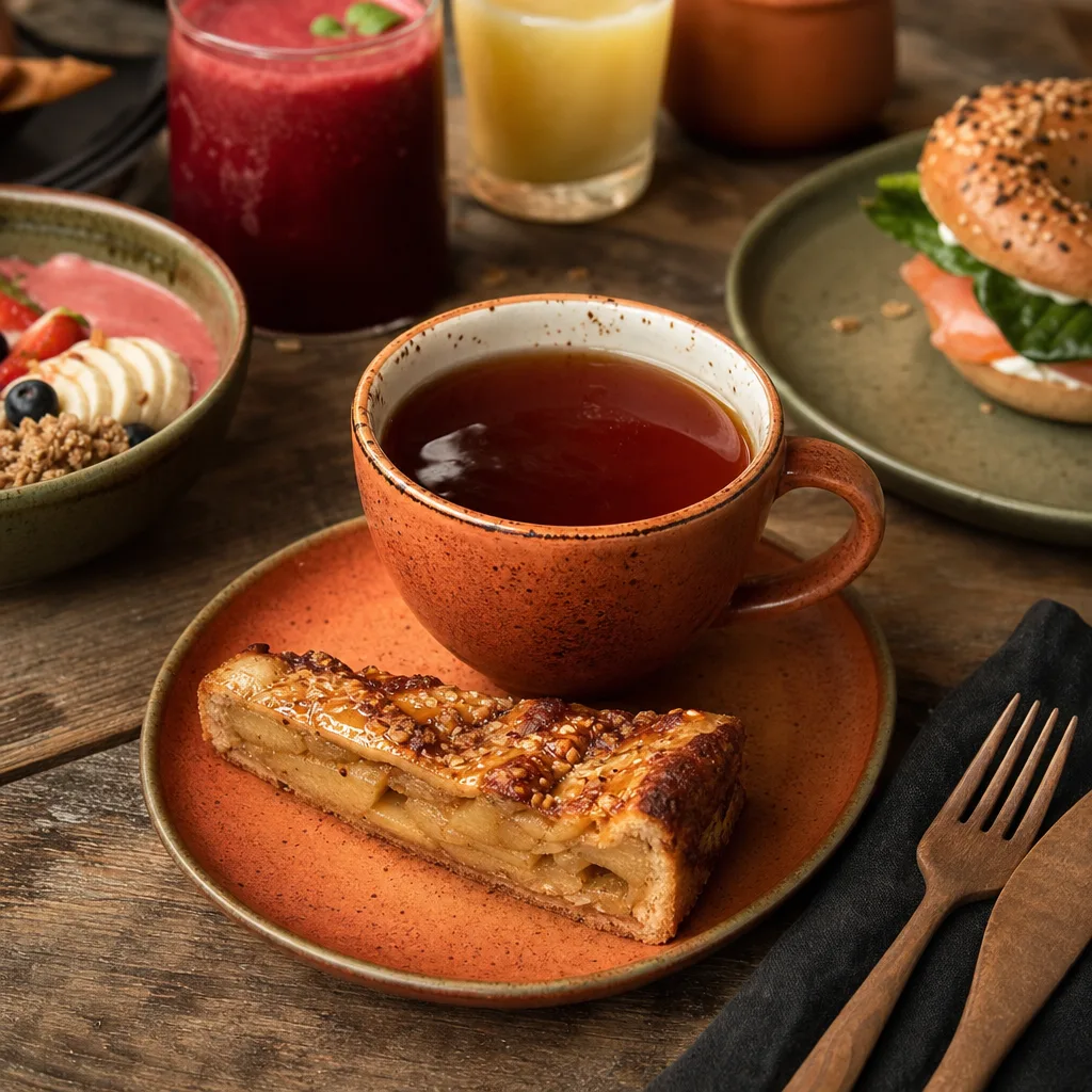 Té Rojo Tarta de Manzana