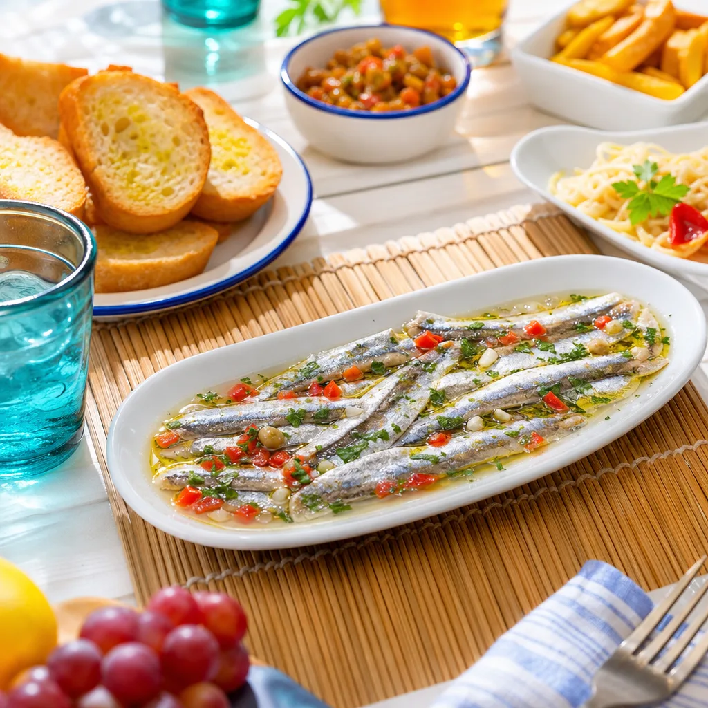 Boquerones al vinagre