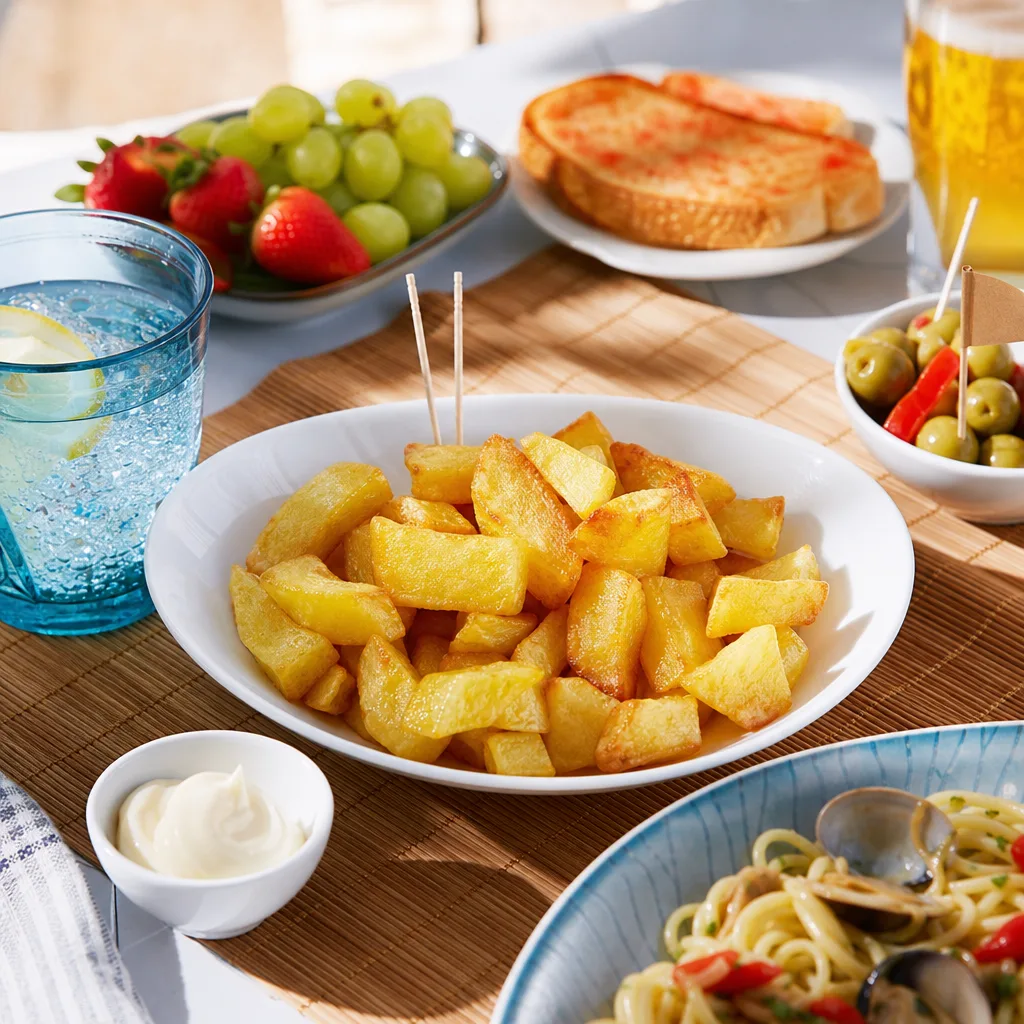 Patatas fritas casera